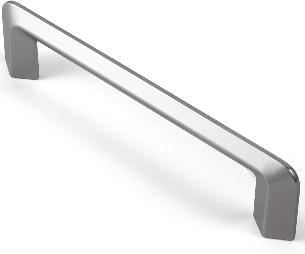 Brushed Brass Zinc Alloy Cabinet Handles 5.04'' 128mm 10 Pack F4672