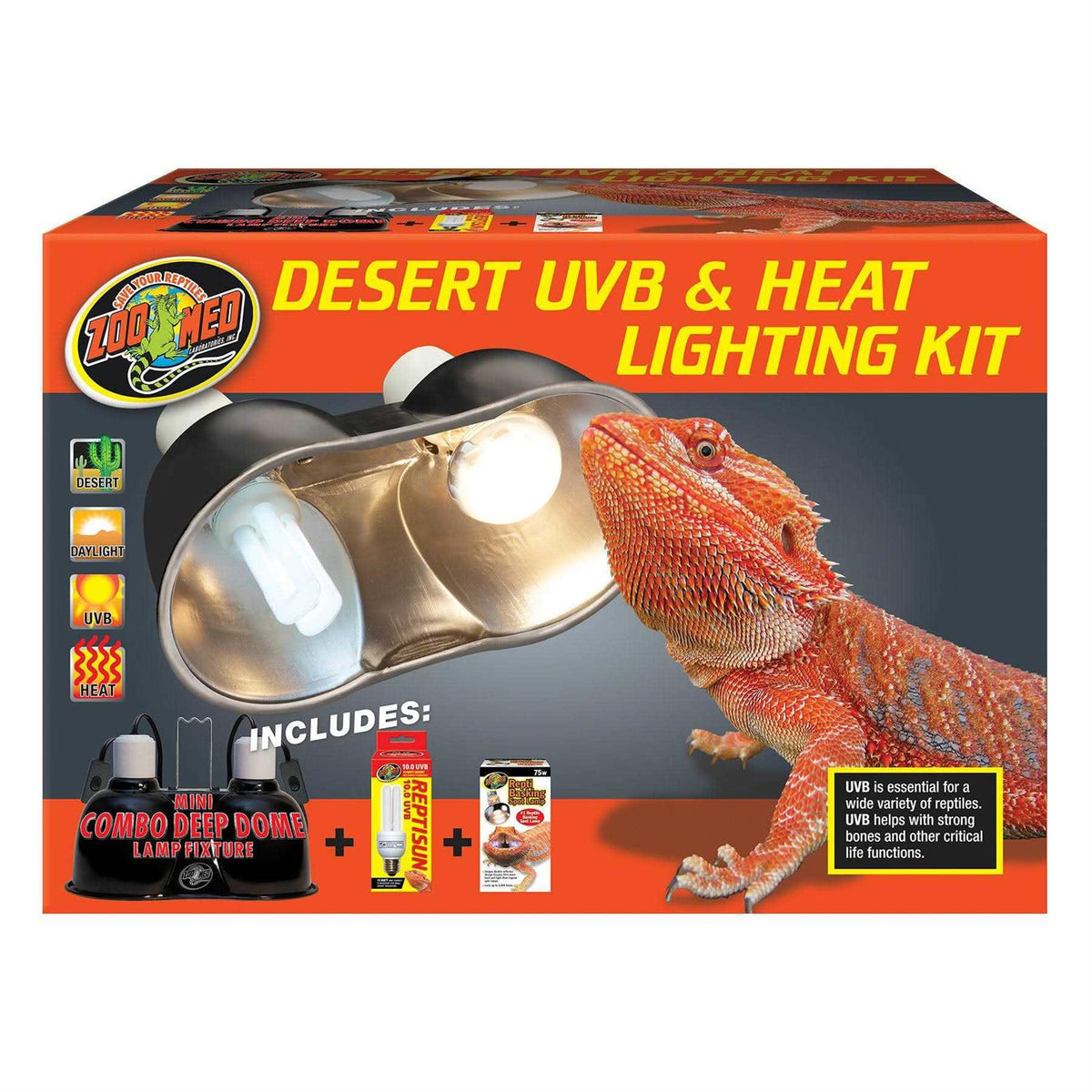 Desert UVB Heat Lighting Kit I983549