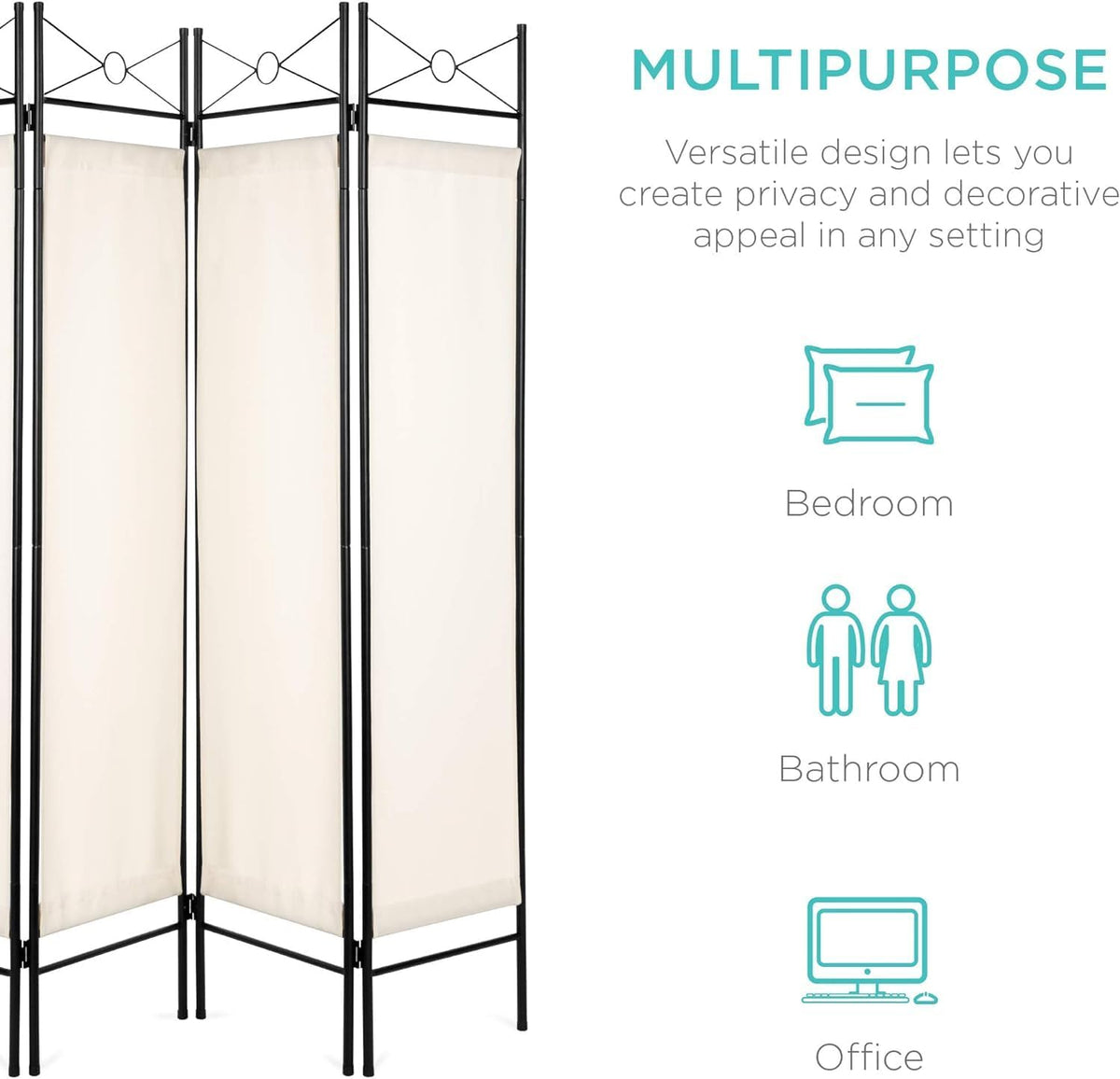 4-Panel Room Divider U693184
