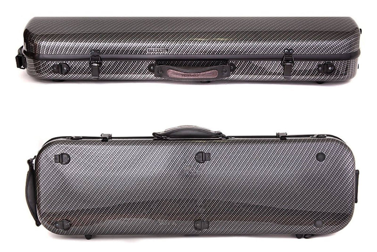 Violin Oblong Fiberglass Case 4/4 X559