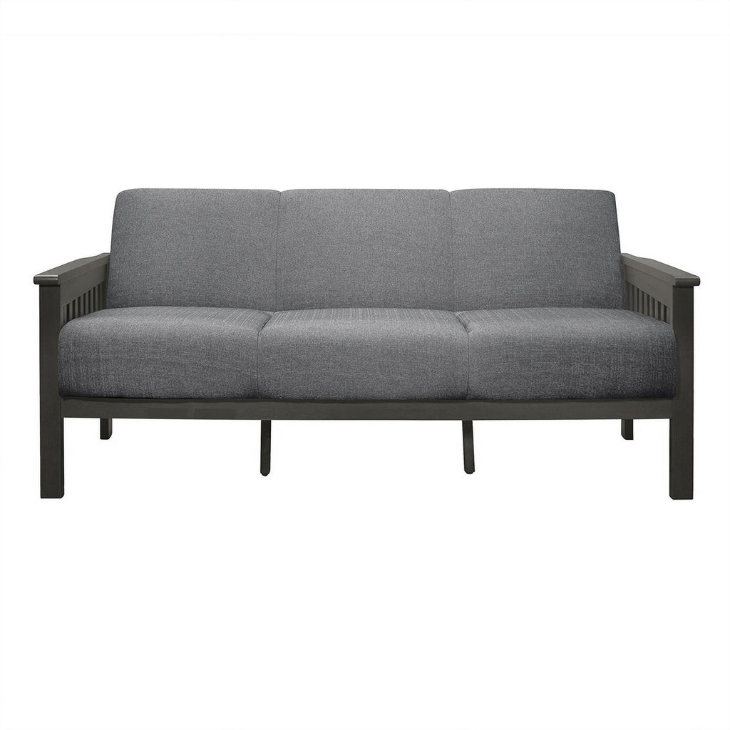 Gray 2-Piece Upholstered Sofa Set S69683