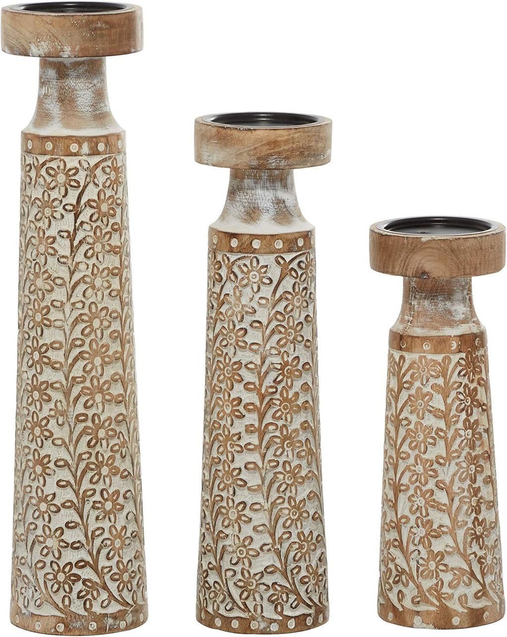 Brown Candle Holder K1689