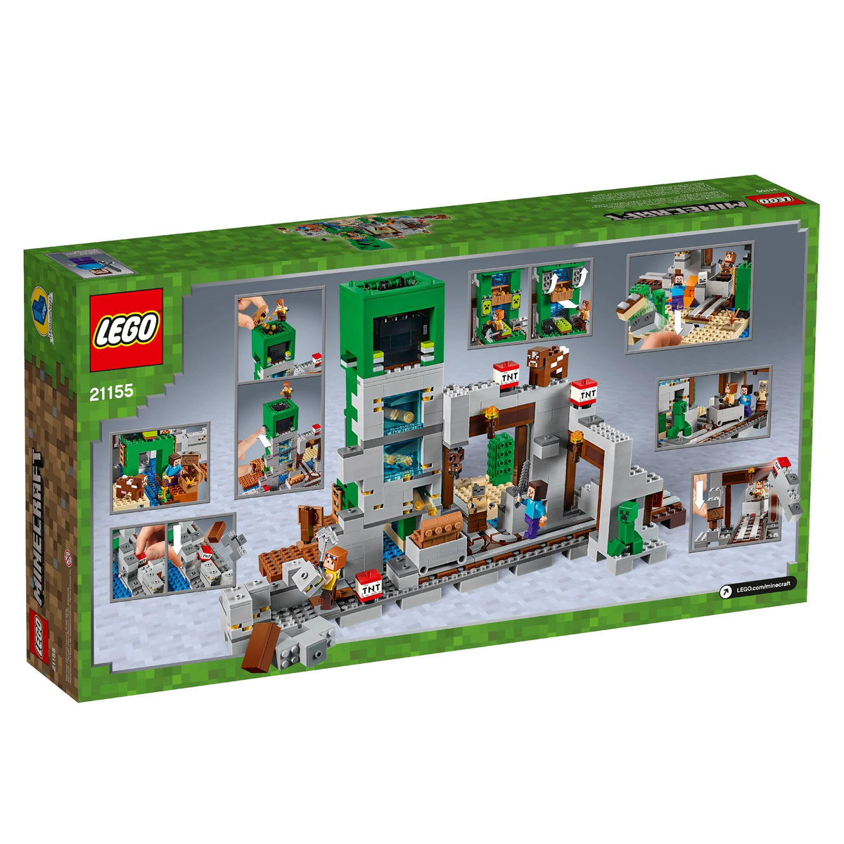 Minecraft Building Set 830 Pieces F715