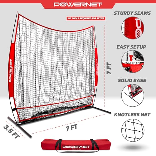 7x7 Baseball Batting Net V86547