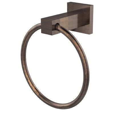 Venetian Bronze Wall Mounted Towel Ring R2367