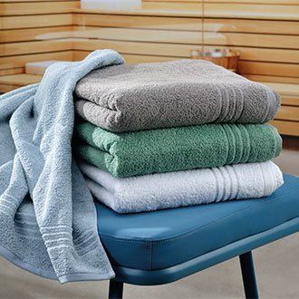 Sauna Towel Frost Grey C113