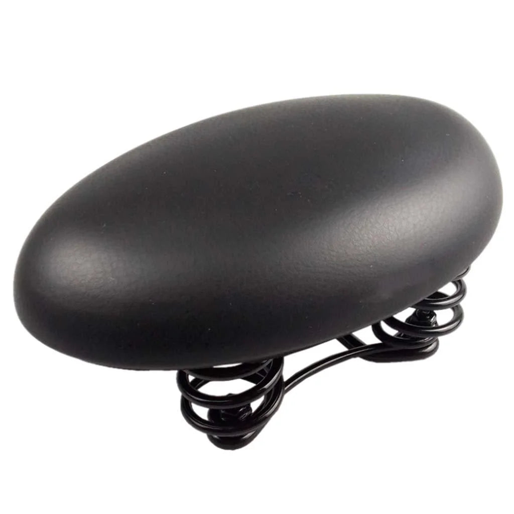 Noseless Bike Seat Saddle with Shockproof Spring Q4436