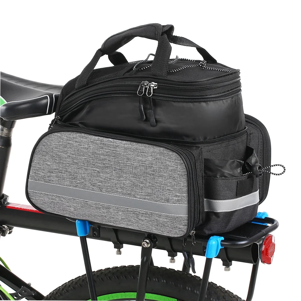 Waterproof Rear Seat Bike Bag with Rain Cover S878