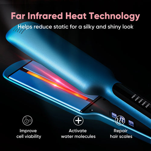 2" Titanium Ceramic Hair Straightener V3227