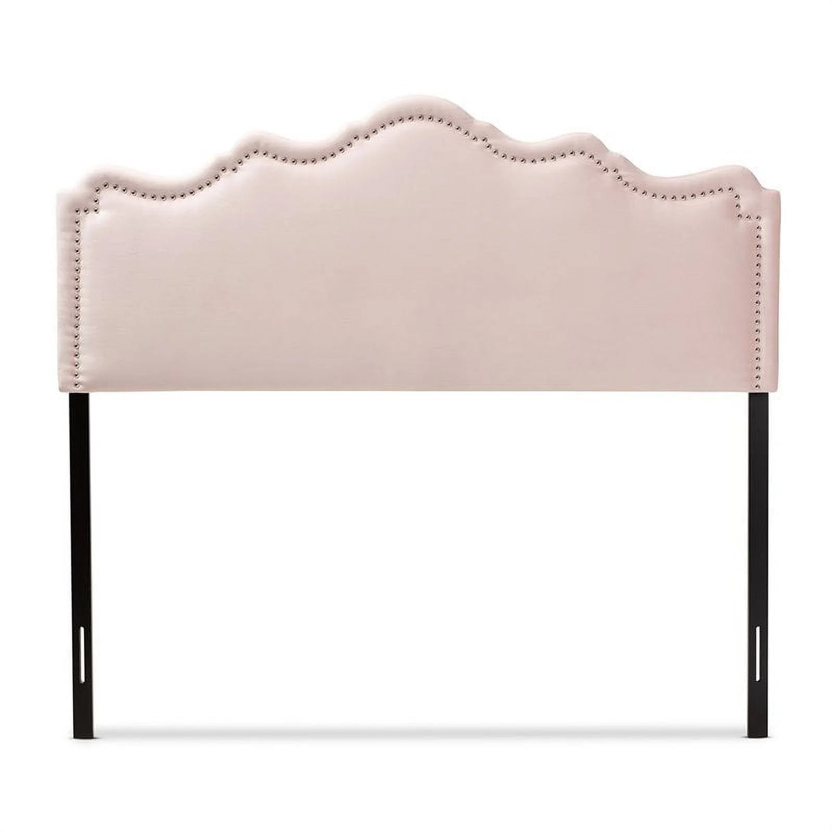 Velvet Queen Headboard in Light Pink W8495