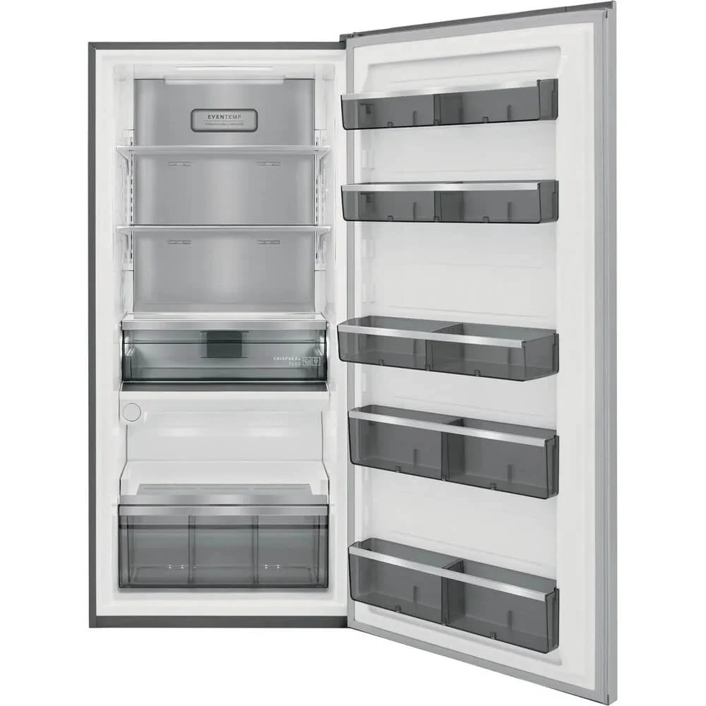 19 Cu. Ft. Stainless Steel Single-Door Refrigerator O343