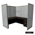 1 Person Workstation Cubicle with Desk Q89793
