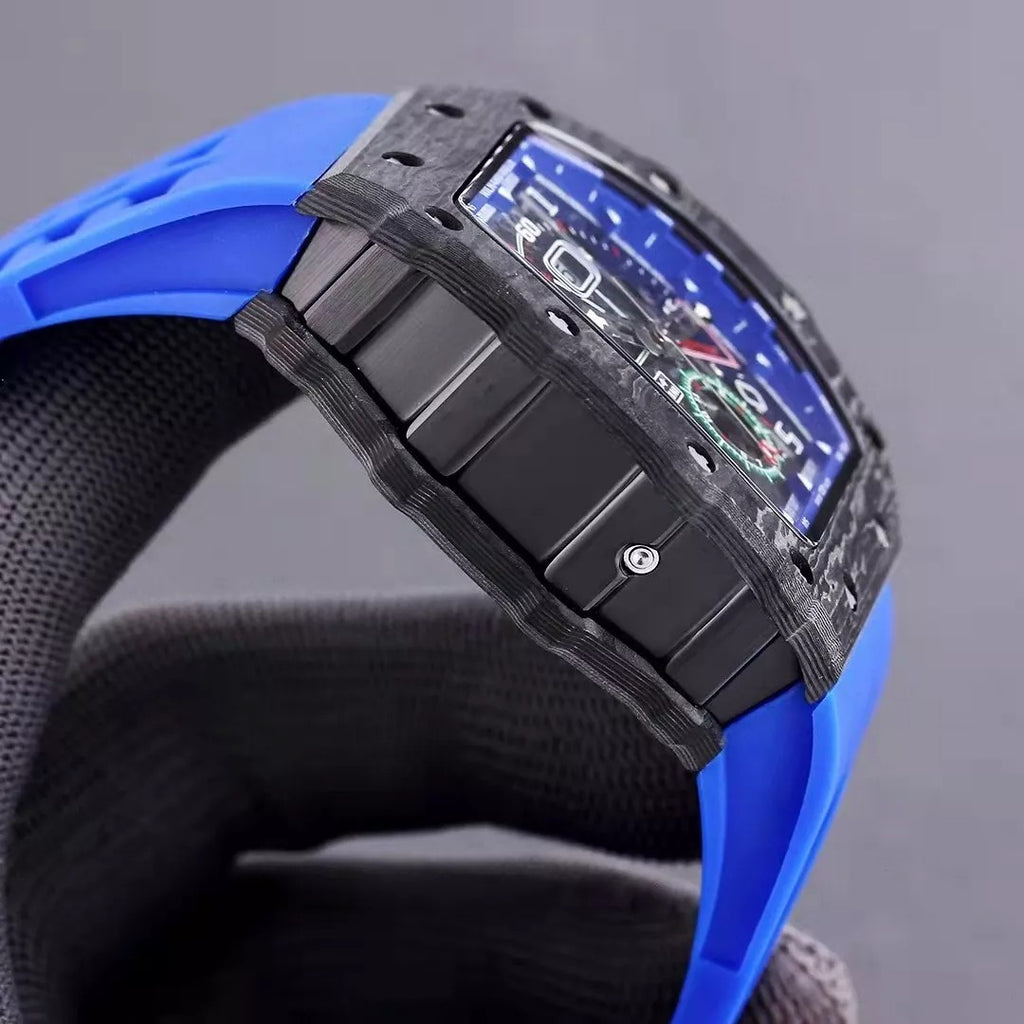 Blue Dial Skeleton Watch M10069