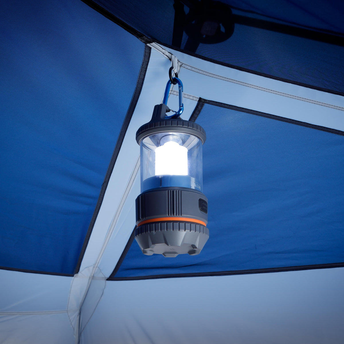 8-Person Cabin Tent with LED Lighted Poles V355