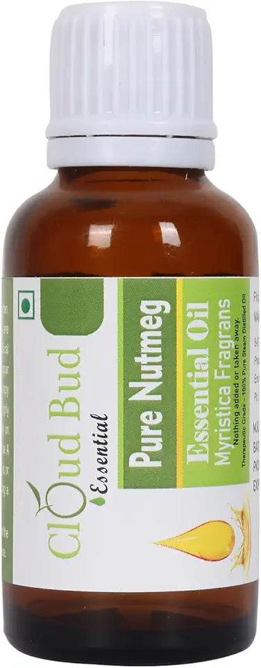 Pure Nutmeg Essential Oil 100ml 3.38oz Steam Distilled L2406