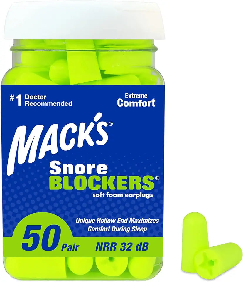 Soft Foam Earplugs 50 Pair 32 dB NRR I927
