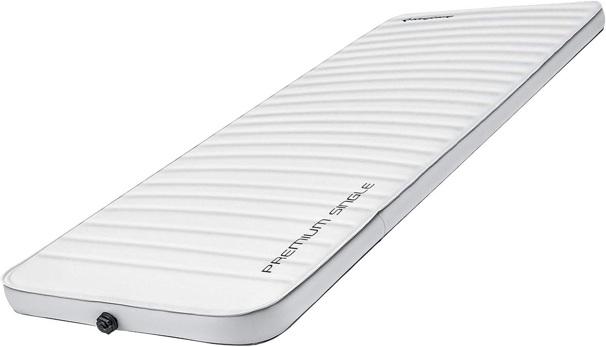 Self-Inflating Camping Sleeping Pad with 3D Sides, Black & Gray K6059