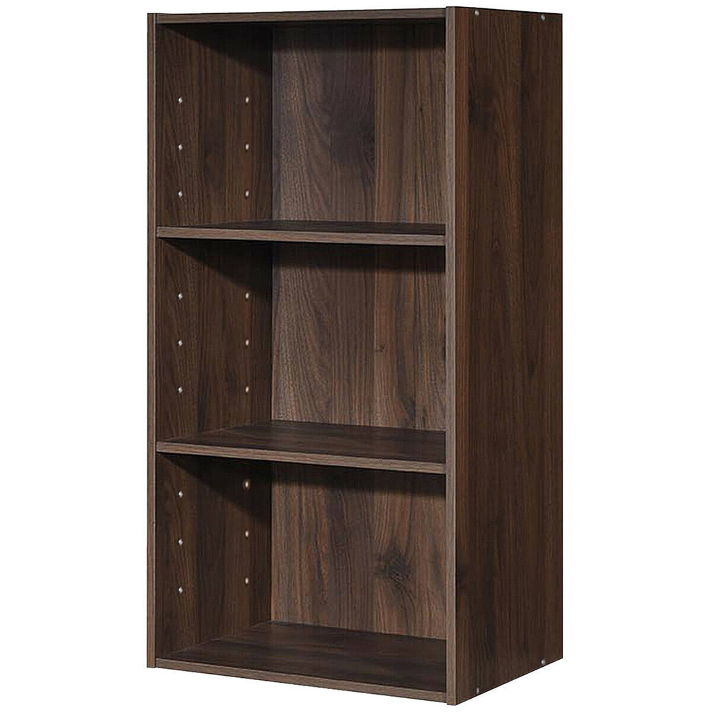 Walnut 3 Shelf Bookcase X8575