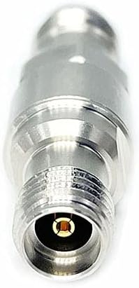 2.4 mm Female to 3.5 mm Female Microwave Adapter, 50 Ohm, Stainless Steel Body F91513