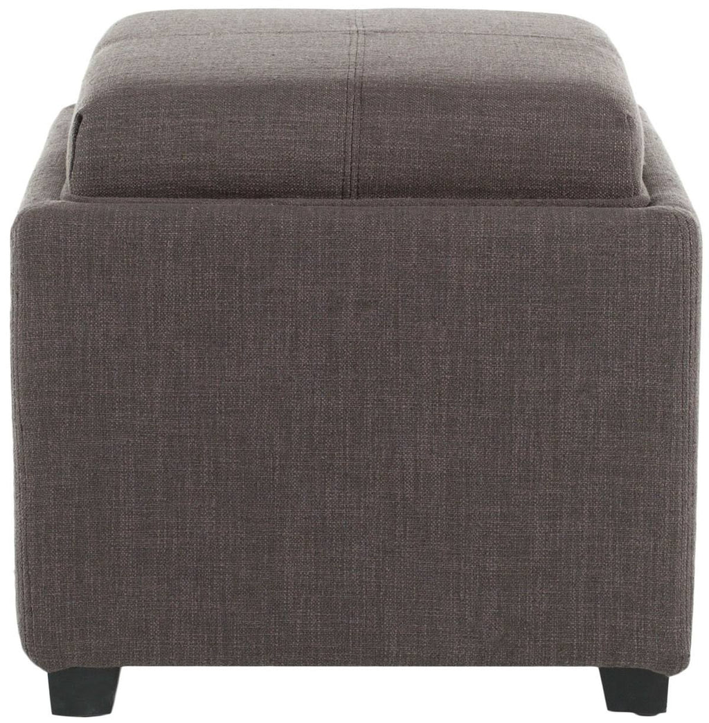 Charcoal Single Tray Ottoman N41138