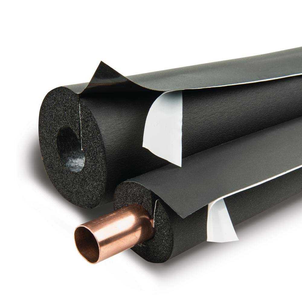 Lap Self-Seal Pipe Insulation, 12 lin. ft./Carton M69267
