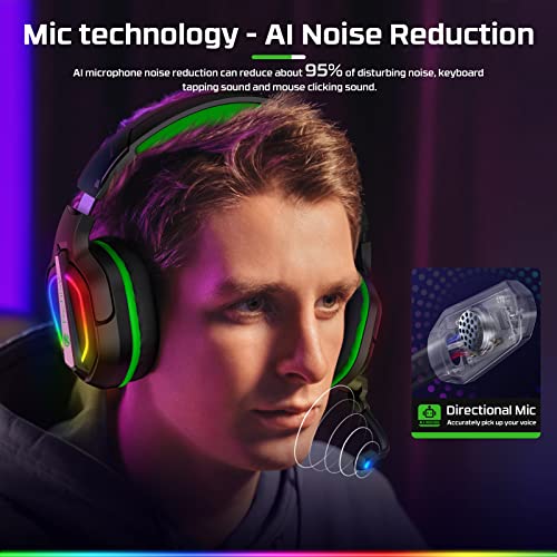 Wireless Gaming Headset with Mic Z922