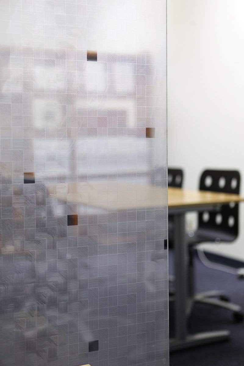 Etched Glass Decorative Window Film 48in X 22ft A7915