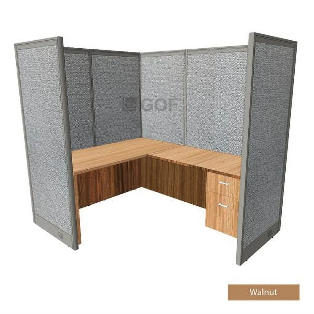 1 Person Workstation Cubicle with Desk Q89793