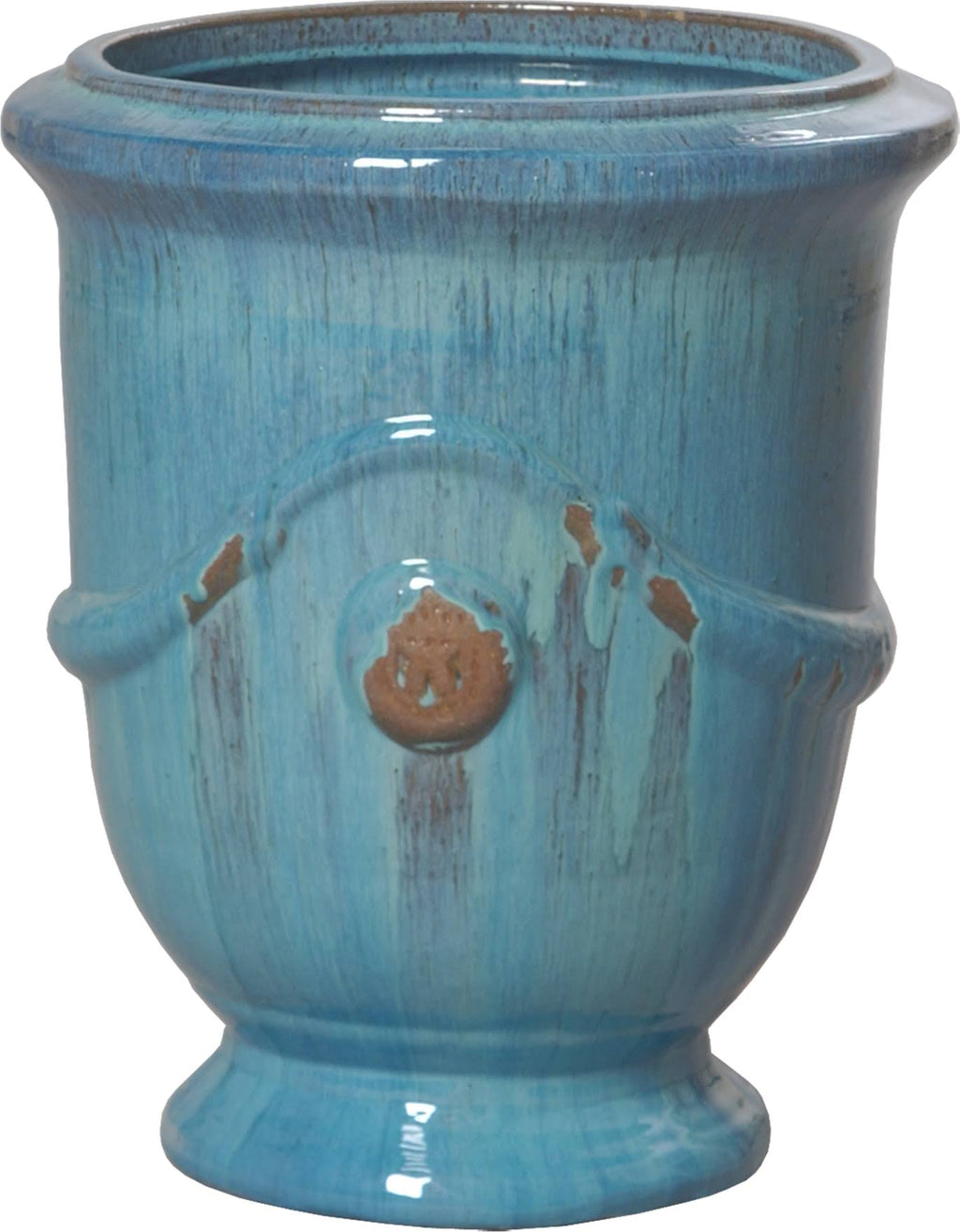 Medium Turquoise Anduze Pot Q80654