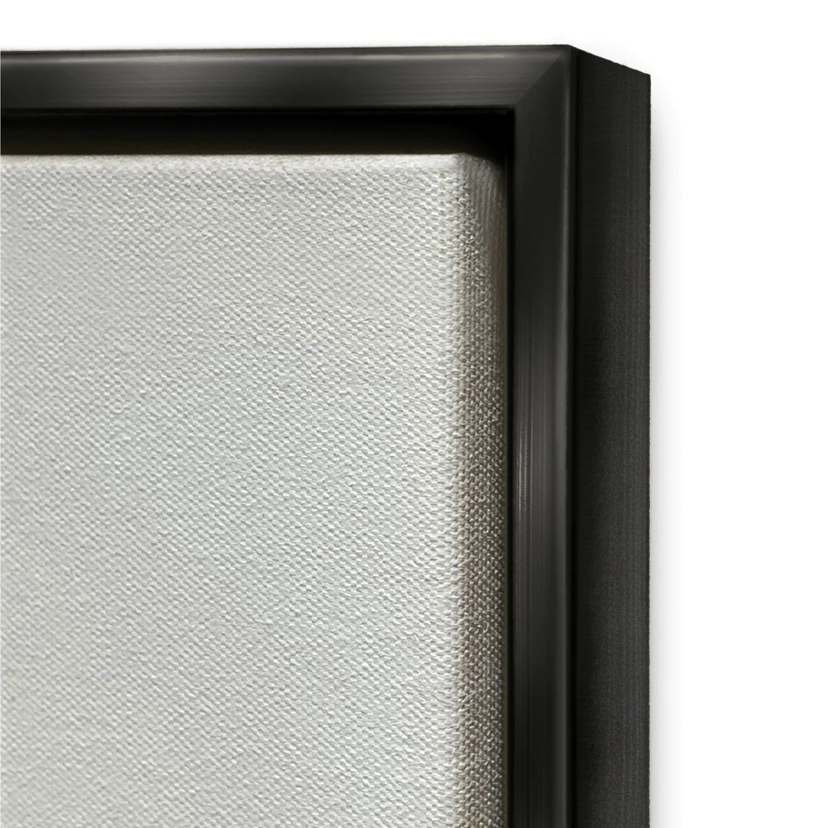 Jet Black Framed Art Print Wall Art H6407