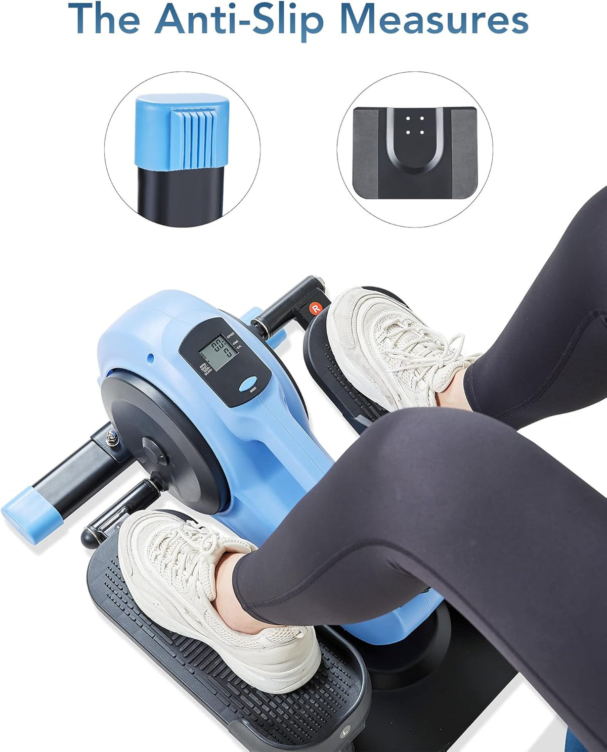 Mini Elliptical Machine with 8 Levels Adjustable Magnetic Resistance S32755