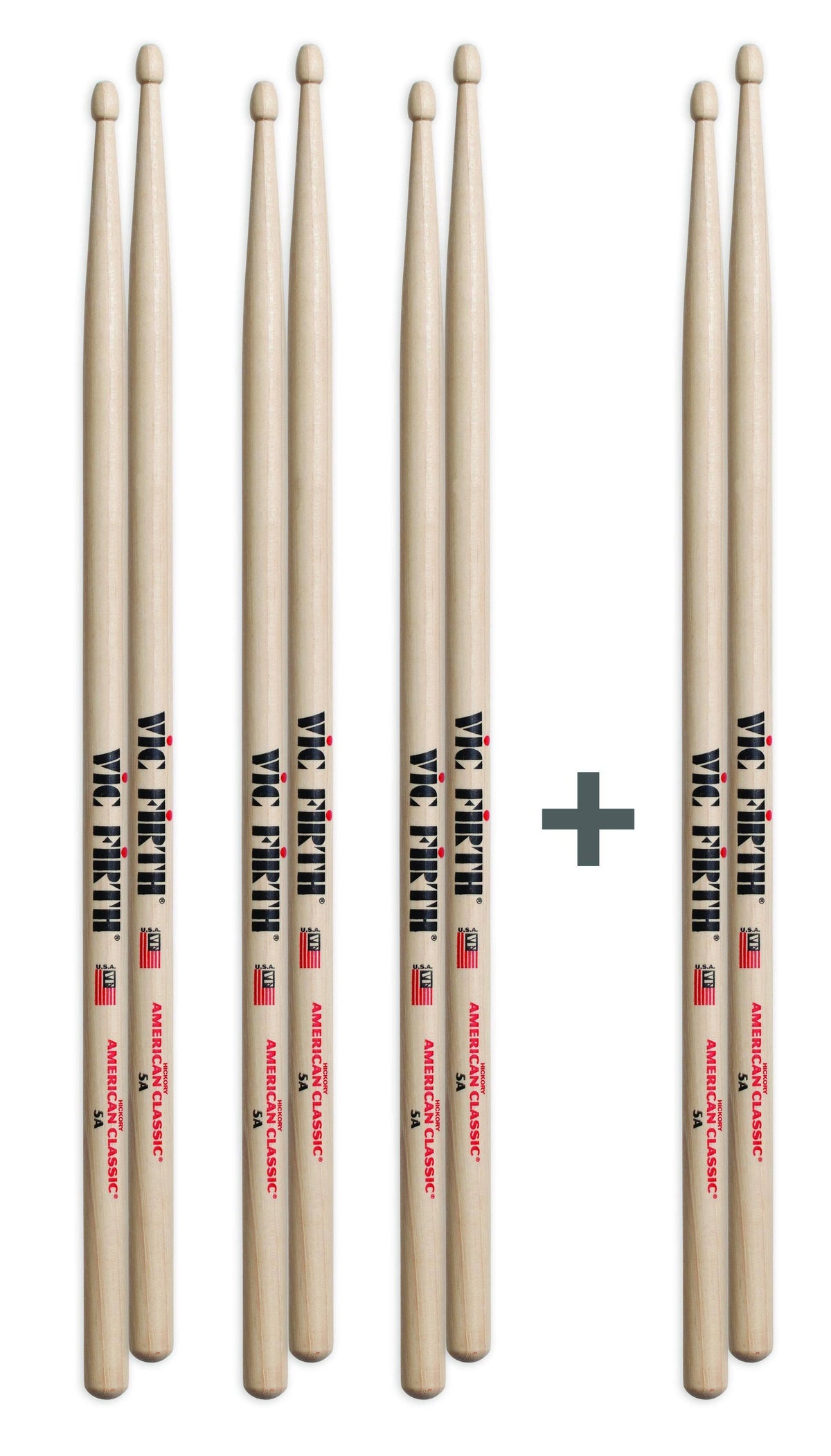 5A Wood Tip Drumsticks Q924