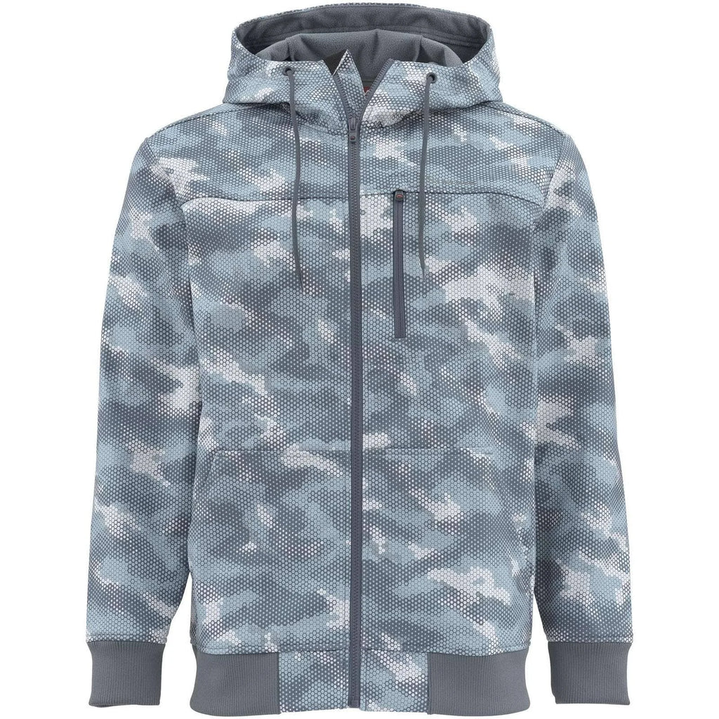 L Hex Camo Storm Fleece Hoody M743