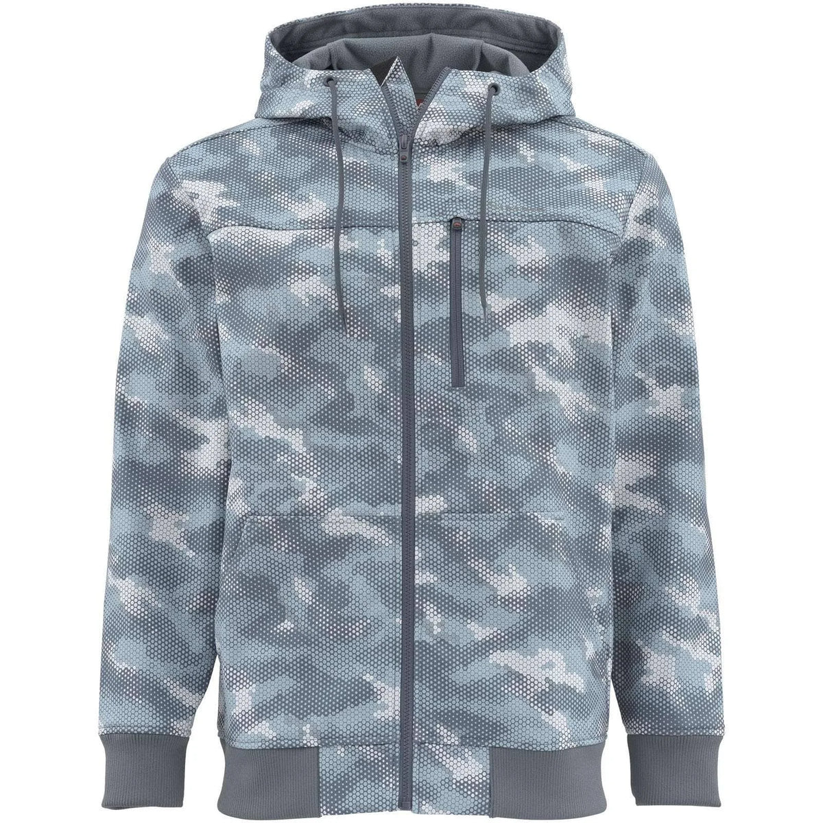 L Hex Camo Storm Fleece Hoody M743