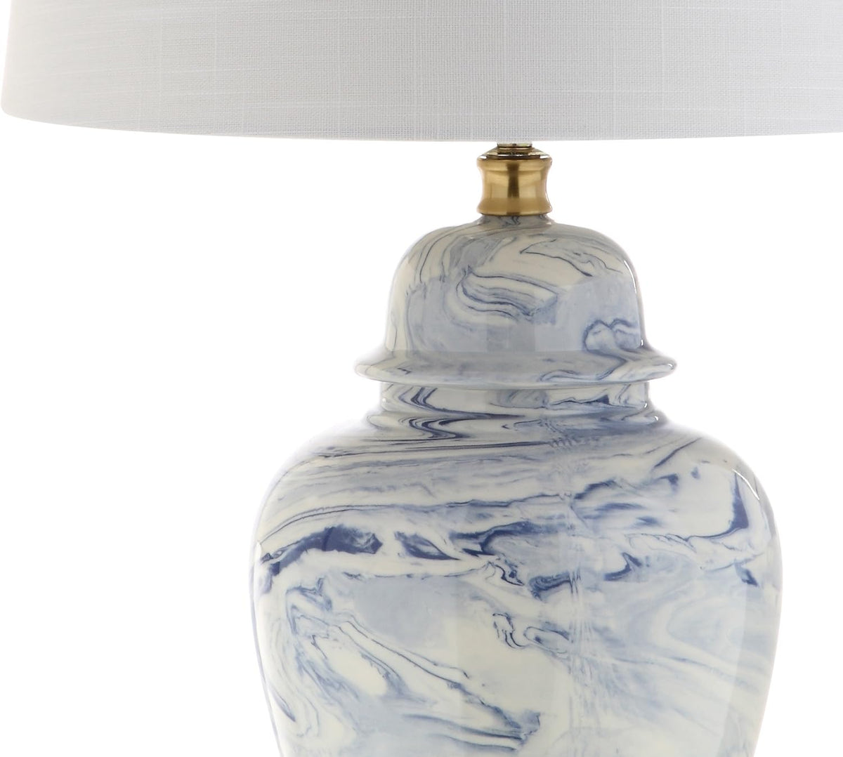 Blue/White Ceramic LED Table Lamp Y808