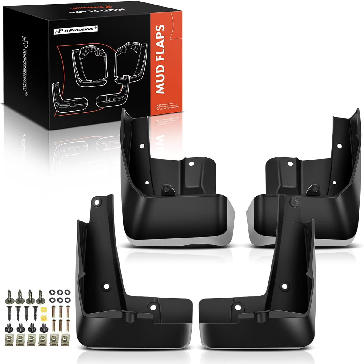 Mud Flaps Splash Guard 4-PC Set S266863