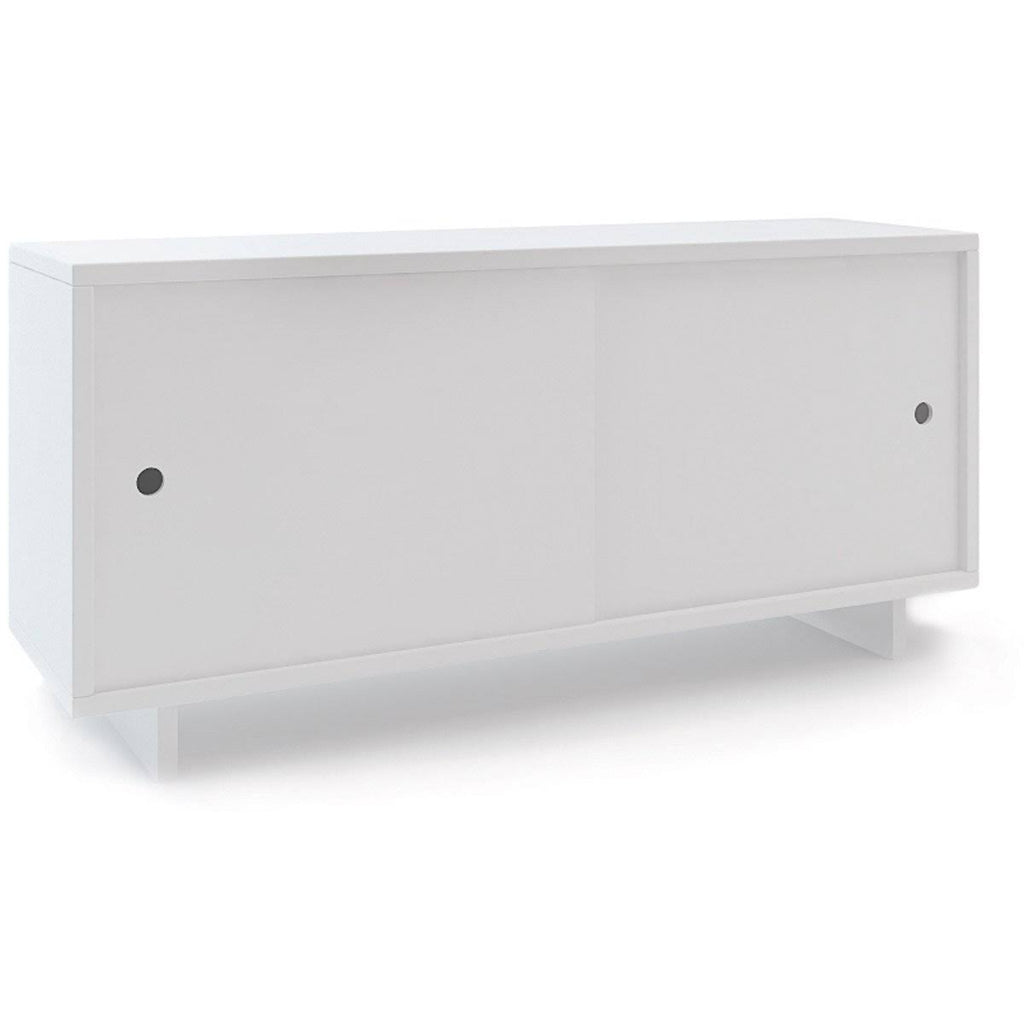 White Twin Size Console I261