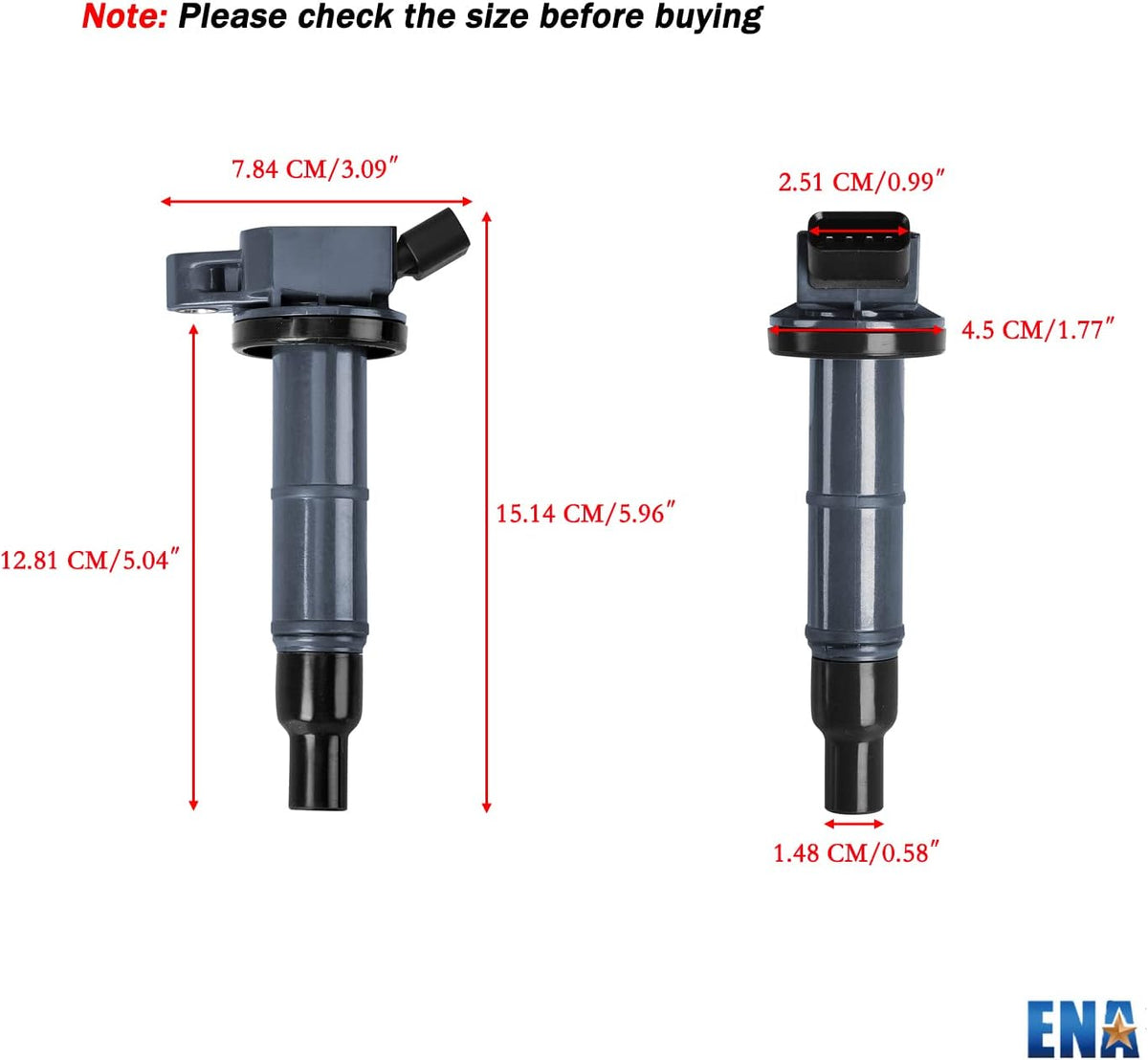 Set of 4 Ignition Coil Pack for 2.0L 2.4L L4 D242902
