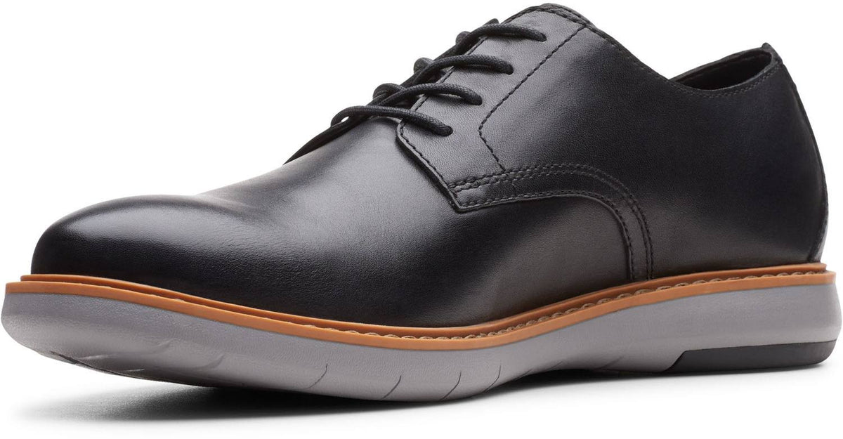 Clarks Draper Lace Black Leather Size 8.5 Medium M93983