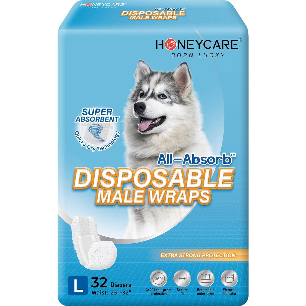 Male Dog Wrap R477