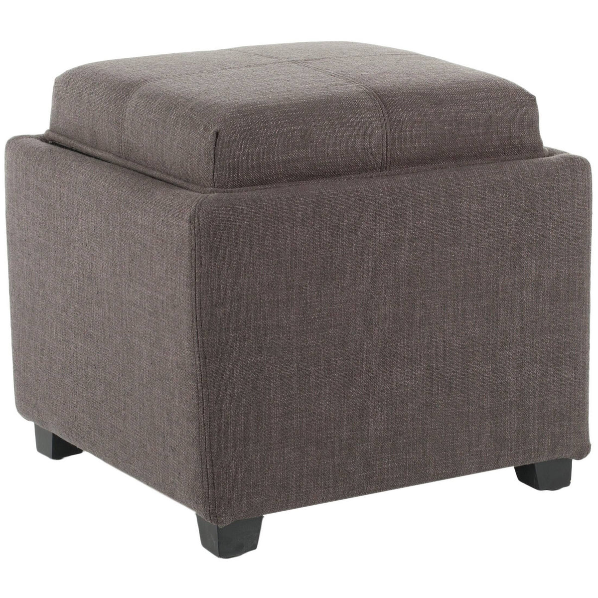 Charcoal Single Tray Ottoman N41138