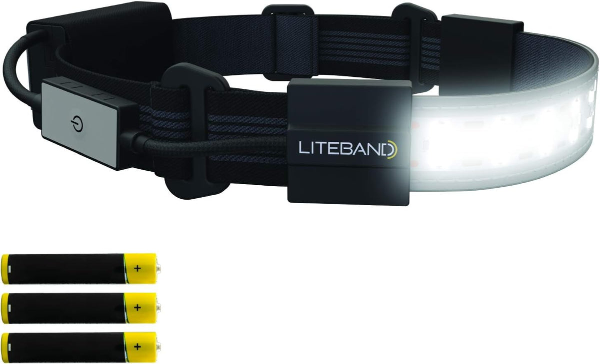 Wide-Beam LED Headlamp, 300 Lumens, Adjustable O968863