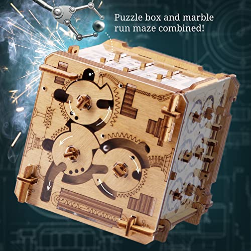 Wooden Escape Room Puzzle Box C623397