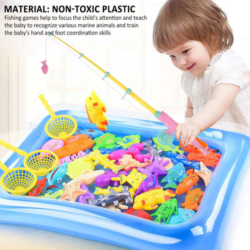22Pcs Magnetic Fishing Toy Game E260584