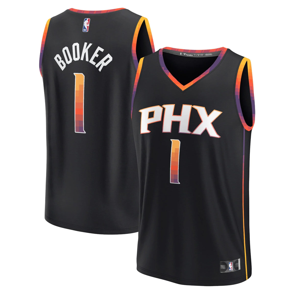 Men's Black Replica Player Jersey F165