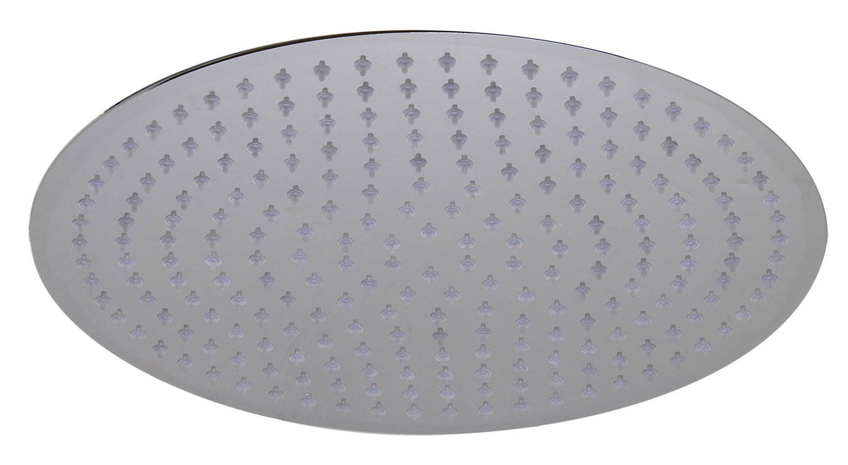 Solid Polished Stainless Steel Round Rain Shower Head O280745