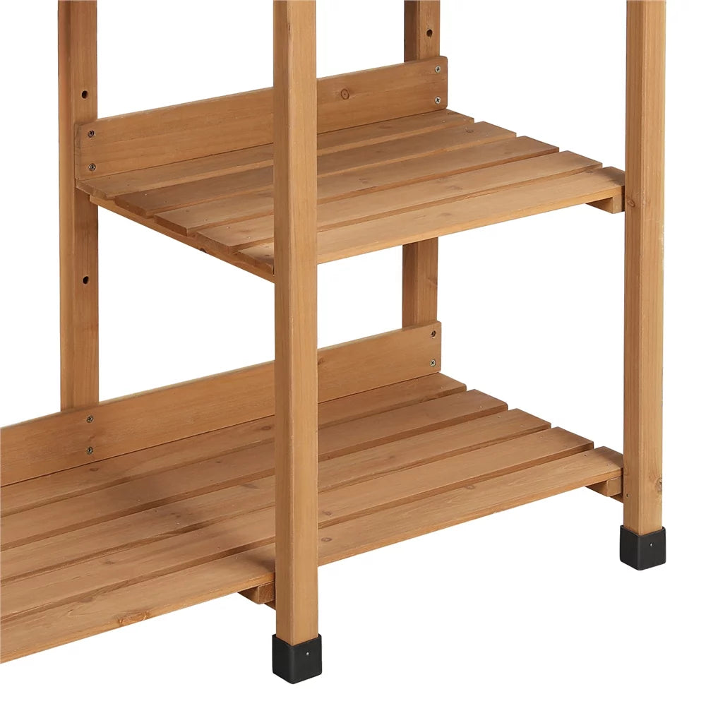 Cedarwood Potting Bench with Sink M266