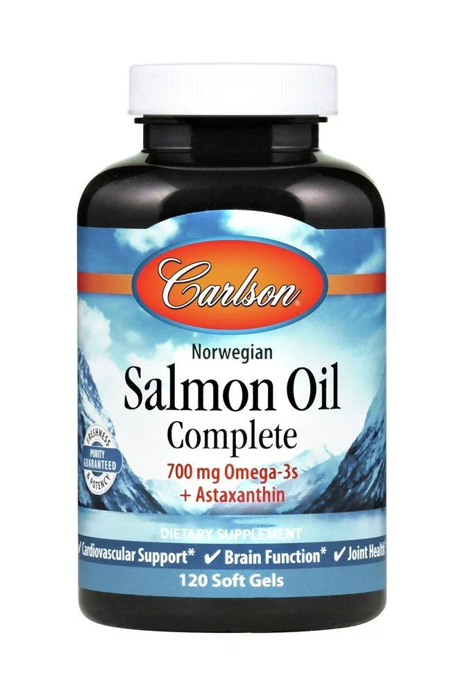 Salmon Oil 1250 mg 120 Softgels G124