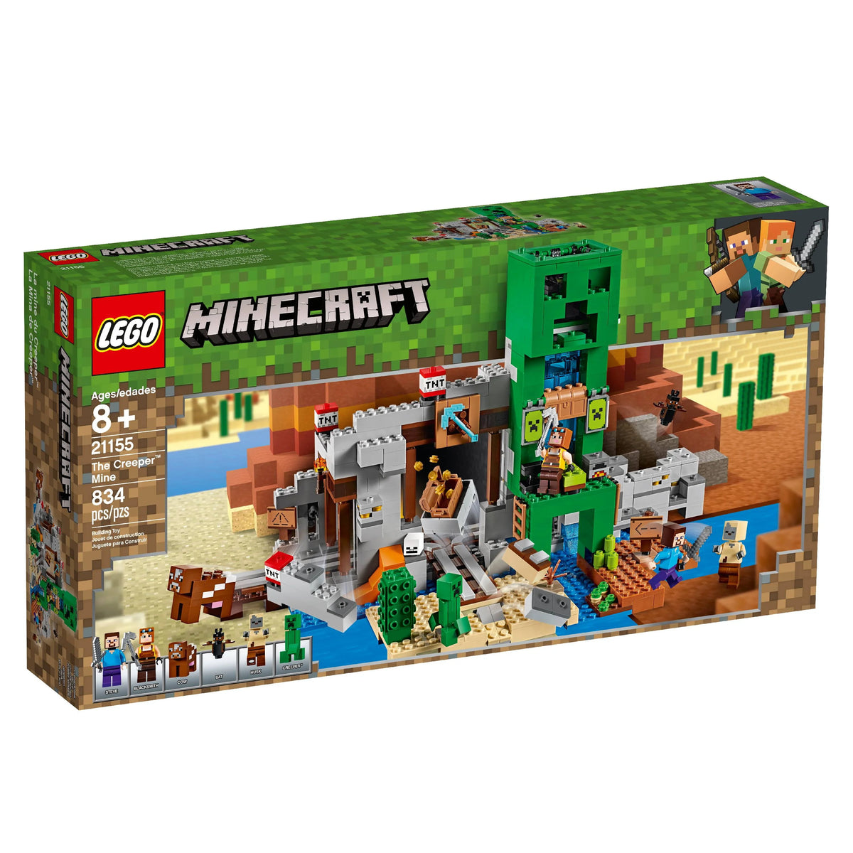 Minecraft Building Set 830 Pieces F715