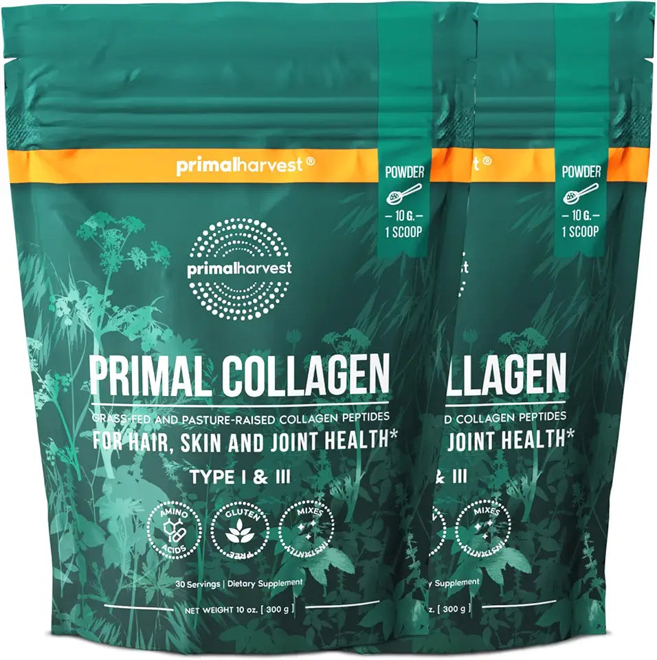 Collagen Peptides Powder Type I & III, 10 Oz Unflavored P44206